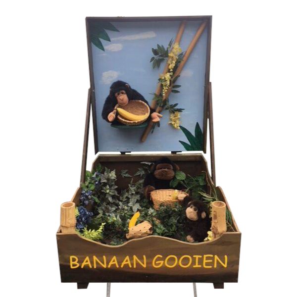 Banaan gooien